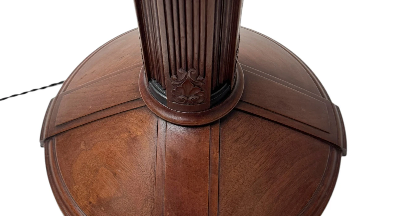 Art Deco Amsterdamse School Floor Lamp by Fa. Drilling Amsterdam, 1920s